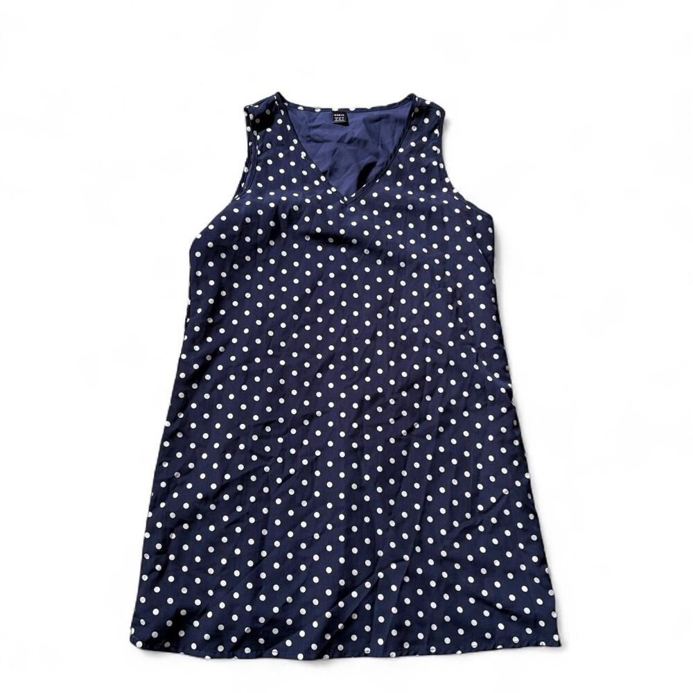 Shein Women's Navy and Blue Dress